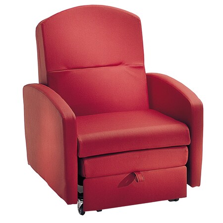 Novum Sleeper Chair, Padded Arms - Bonnie Blue SC210-BON
